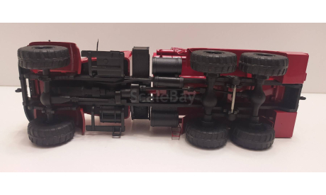 КрАЗ-255Б1 АЦ-8,5 пожарная Саратов КрАЗ, масштабная модель, scale43, КамАЗ