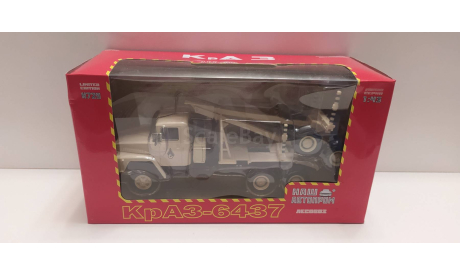 КрАЗ-6437 лесовоз НАП, масштабная модель, scale43