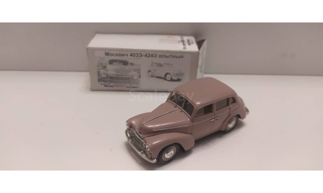 Москвич-403Э-424Э опытный Vector-Models Вектор-Модельс, масштабная модель, scale43