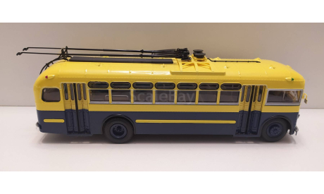 Троллейбус МТБ-82 Ultra-models темный, масштабная модель, scale43, ЗИЛ