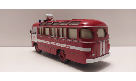 ПАЗ-672М пожарный штаб СовА, масштабная модель, scale43, ЗИЛ