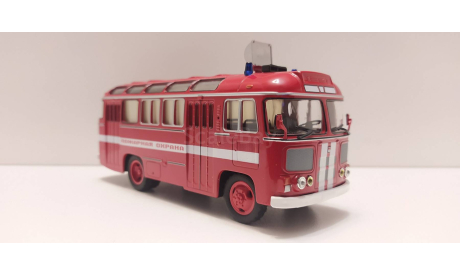 ПАЗ-672М пожарный штаб СовА, масштабная модель, scale43, ЗИЛ