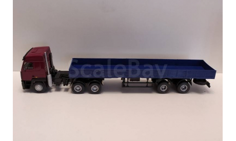 МАЗ-643068 и полуприцеп МАЗ-93866 SMM, масштабная модель, scale43