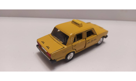 ВАЗ-2105 такси АГАТ, масштабная модель, scale43
