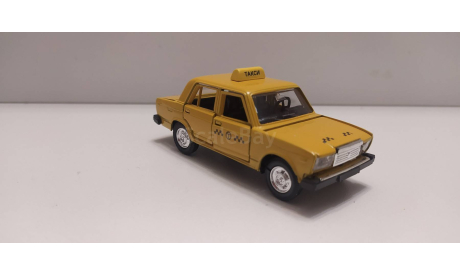 ВАЗ-2105 такси АГАТ, масштабная модель, scale43