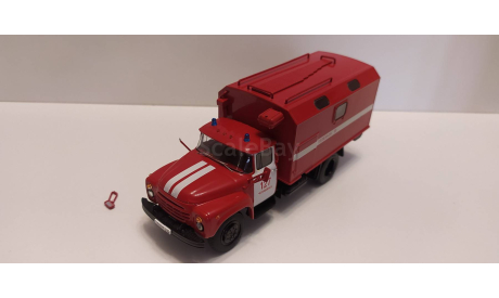 ЗиЛ-130 пожарный кунг SSM, масштабная модель, scale43, МАЗ