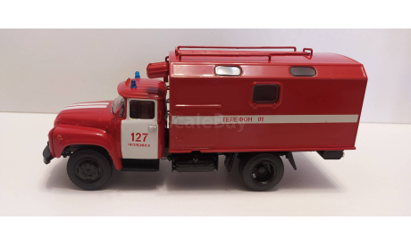 ЗиЛ-130 пожарный кунг SSM, масштабная модель, scale43, МАЗ