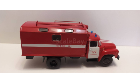 ЗиЛ-130 пожарный кунг SSM, масштабная модель, scale43, МАЗ