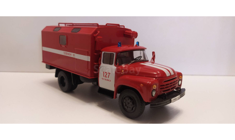 ЗиЛ-130 пожарный кунг SSM, масштабная модель, scale43, МАЗ
