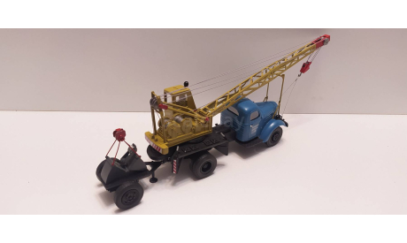 ЗиЛ-164 автокран АК-75 с грейфером СарЛаб, масштабная модель, scale43