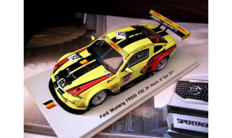 Ford Mustang FR500 GT3 N92 24 Hours of Spa 2011, масштабная модель, 1:43, 1/43, Spark