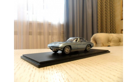 Chevrolet Corvette Sting Ray Coupe 1963 Spark 43, масштабная модель, 1:43, 1/43