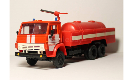 КАМАЗ 53213 пожарный, масштабная модель, 1:43, 1/43, Элекон