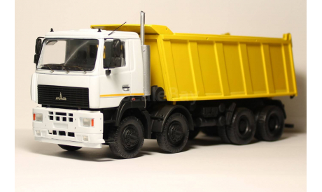 МАЗ-6516А8 8Х4 гружёный угольной крошкой, масштабная модель, 1:43, 1/43, BY.VOLK