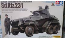 Сборная модель танк Tamiya   Sd.Kfz.231, сборные модели бронетехники, танков, бтт, scale35