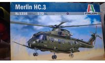 Сборная модель вертолета Italeri  HC3 Merlin 1/72, сборные модели авиации, scale72