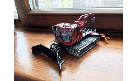 Снегоуборщик PistenBully 600 Winde, масштабная модель трактора, ROS, scale43