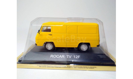 Rocar TV 12F фургон (жёлтый) Рокар DeAgostini  Б.8548, масштабная модель, scale43