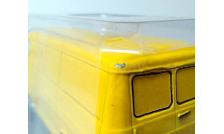Rocar TV 12F фургон (жёлтый) Рокар DeAgostini  Б.8548, масштабная модель, scale43