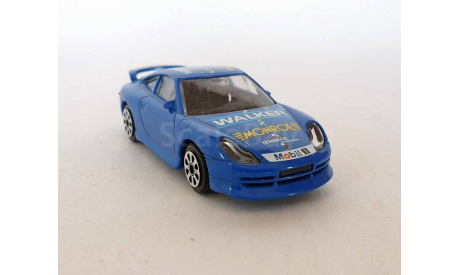 Porsche-911 Carrera Walker (синий) Порше Bburago  Б.9090, масштабная модель, scale43