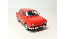 Skoda 100 (красный) Шкода DeAgostini  Б.9555, масштабная модель, Škoda, scale43