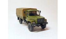 Горький-3308 ’Садко’ бортовой (т.зелёный) DeAgostini  Б.9572, масштабная модель, ГАЗ, scale43