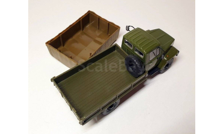 Горький-3308 ’Садко’ бортовой (т.зелёный) DeAgostini  Б.9572, масштабная модель, ГАЗ, scale43