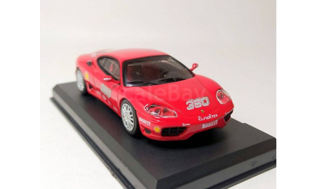 Ferrari 360 GT (красный) Феррари Eaglemoss  Б.9606, масштабная модель, scale43