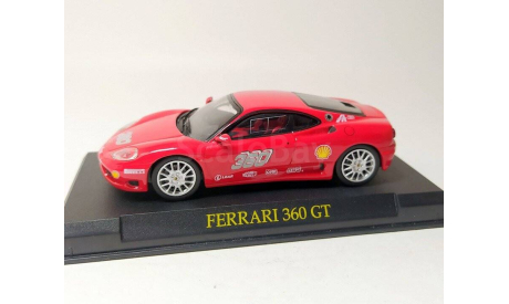Ferrari 360 GT (красный) Феррари Eaglemoss  Б.9606, масштабная модель, scale43