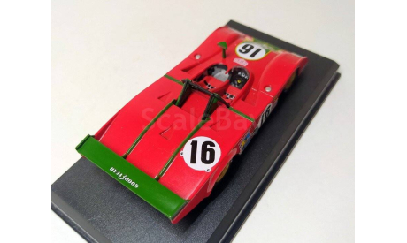 Ferrari 312PB (красный) Феррари Eaglemoss  Б.9624, масштабная модель, scale43