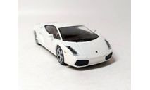 Lamborghini Gallardo (белый) Ламборджини DeAgostini  Б.9733, масштабная модель, scale43