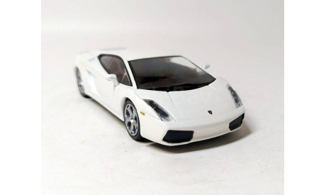 Lamborghini Gallardo (белый) Ламборджини DeAgostini  Б.9733, масштабная модель, scale43