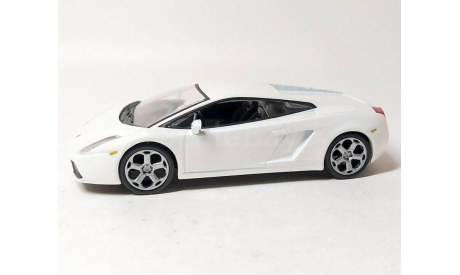 Lamborghini Gallardo (белый) Ламборджини DeAgostini  Б.9733, масштабная модель, scale43