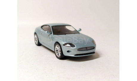 Jaguar XK150 (серо-голубой) Ягуар DeAgostini  Б.9751, масштабная модель, scale43