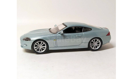 Jaguar XK150 (серо-голубой) Ягуар DeAgostini  Б.9751, масштабная модель, scale43