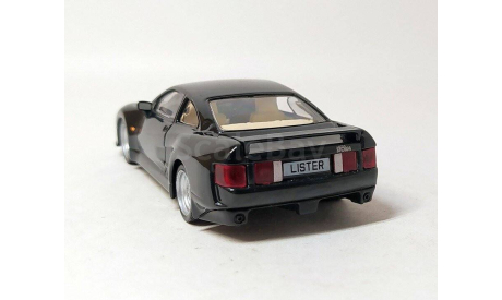 Lister Storm GTL (чёрный) Листер DeAgostini  Б.9761, масштабная модель, scale43