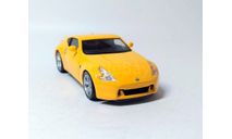 Nissan-370Z (жёлтый) Ниссан DeAgostini  Б.9777, масштабная модель, scale43