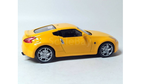 Nissan-370Z (жёлтый) Ниссан DeAgostini  Б.9777, масштабная модель, scale43