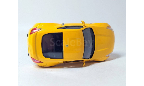 Nissan-370Z (жёлтый) Ниссан DeAgostini  Б.9777, масштабная модель, scale43