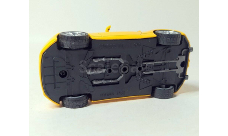 Nissan-370Z (жёлтый) Ниссан DeAgostini  Б.9777, масштабная модель, scale43