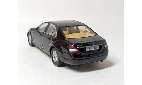 Mercedes S Class лимузин (чёрный) Мерседес DeAgostini  Б.9783, масштабная модель, Mercedes-Benz, scale43