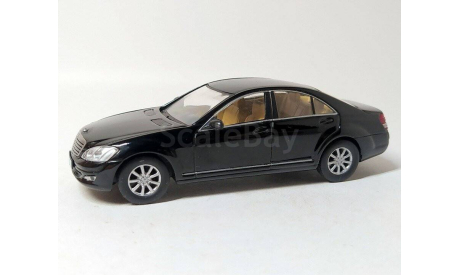 Mercedes S Class лимузин (чёрный) Мерседес DeAgostini  Б.9783, масштабная модель, Mercedes-Benz, scale43