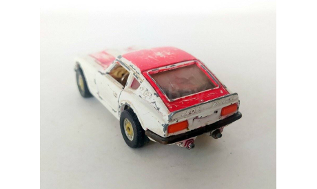 Datsun-240Z (белый/красный) Датсун Corgi Toys  Б.9861, масштабная модель, scale43