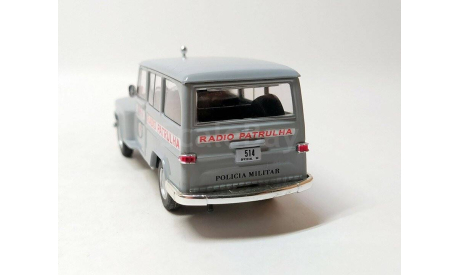 Willys Rural полиция Бразилии (серый) DeAgostini  Б.9937, масштабная модель, scale43