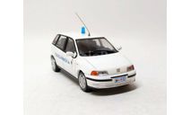Fiat Punto SX 1993 Жандармерия Сан-Марино Италия (белый) DeAgostini  Б.9945, масштабная модель, scale43
