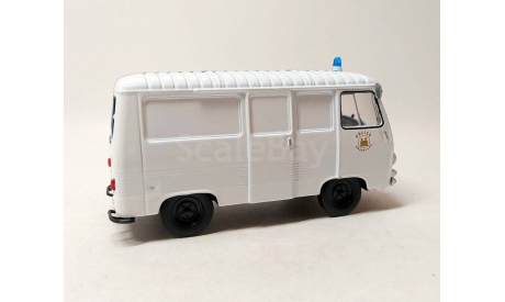 Peugeot J7 полиция Брюсселя Бельгия (белый) DeAgostini  Б.9948, масштабная модель, scale43