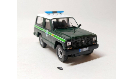 Nissan Patrol национальная гвардия Португалии (зелёный/белый) DeAgostini  Б.9957, масштабная модель, scale43