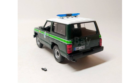 Nissan Patrol национальная гвардия Португалии (зелёный/белый) DeAgostini  Б.9957, масштабная модель, scale43