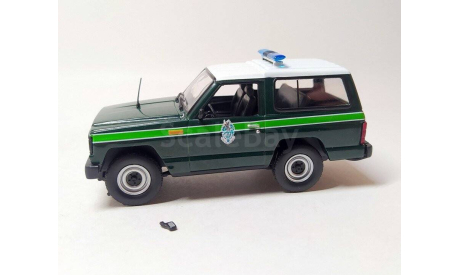 Nissan Patrol национальная гвардия Португалии (зелёный/белый) DeAgostini  Б.9957, масштабная модель, scale43