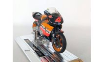 1:18 Мотоцикл Honda RCV211 2004 (оранжевый) Хонда Bburago Б.10055, масштабная модель мотоцикла, scale18
